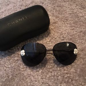 Chanel Flower Sunglasses